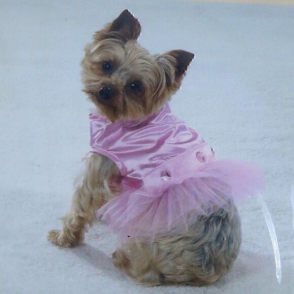 EAST SIDE COLLECTION PINK TUTU PARTY BALLERINA DRESS SIZE SMALL NWT - Picture 1 of 9